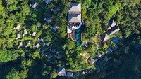 Hanging Gardens of Bali Bird Eye View